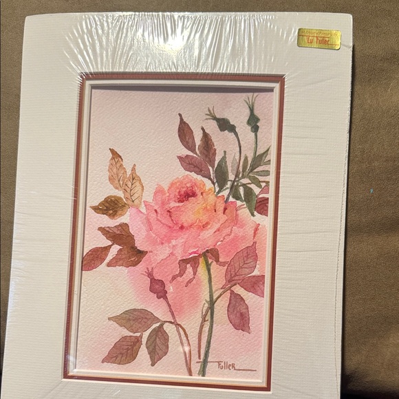 Lu Fuller Original Painting “In the Pink” - Picture 3 of 10